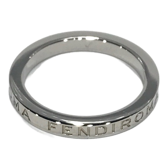 Fendi Roma Silver Metallic Engraved Band - Picture 4 of 8